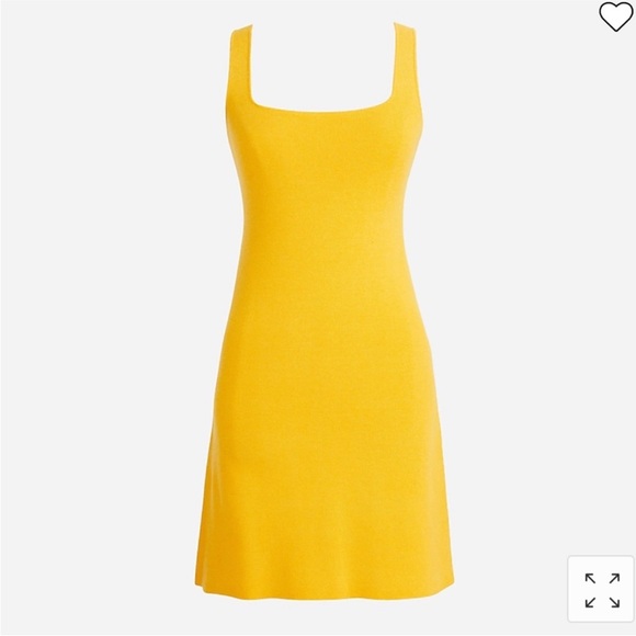 J. Crew Dresses & Skirts - J.Crew Knit Tank Dress Yellow Size Small